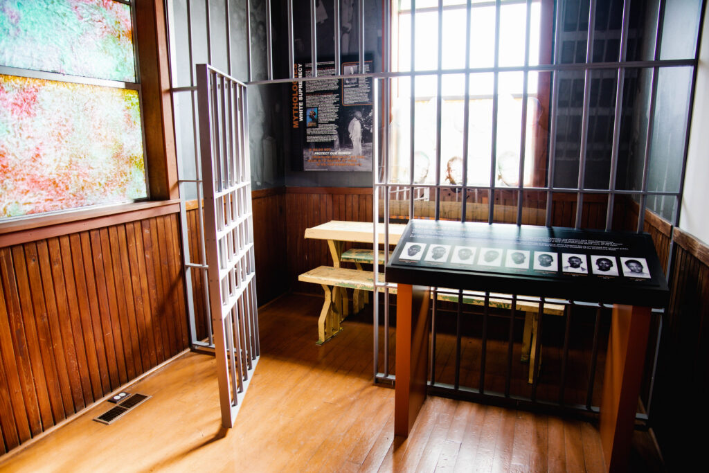 Exterior of the Scottsboro Boys Museum & Cultural Center in Downtown Scottsboro, Alabama